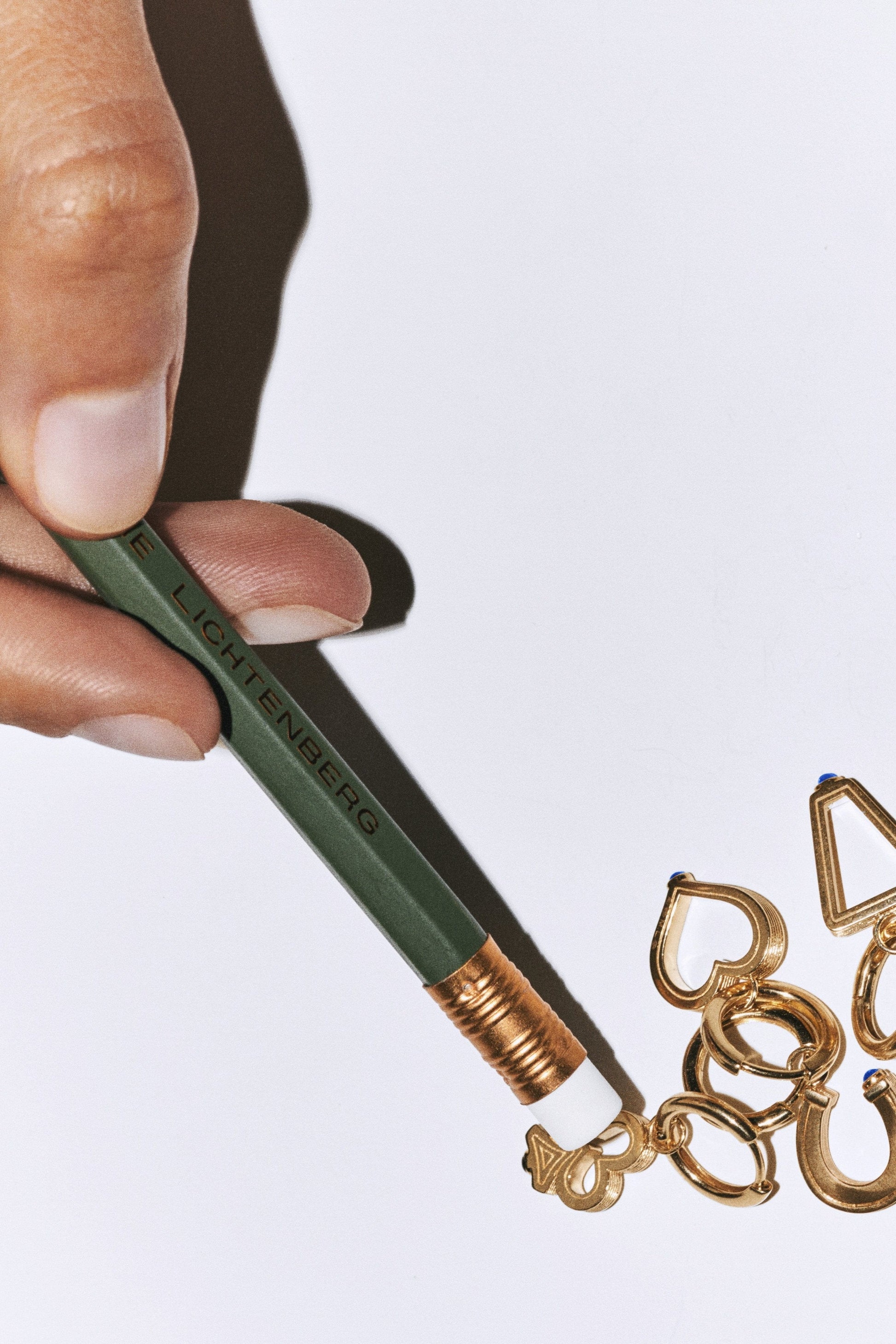 Marie Lichtenberg Staging Earring Baby charm Horseshoe earring