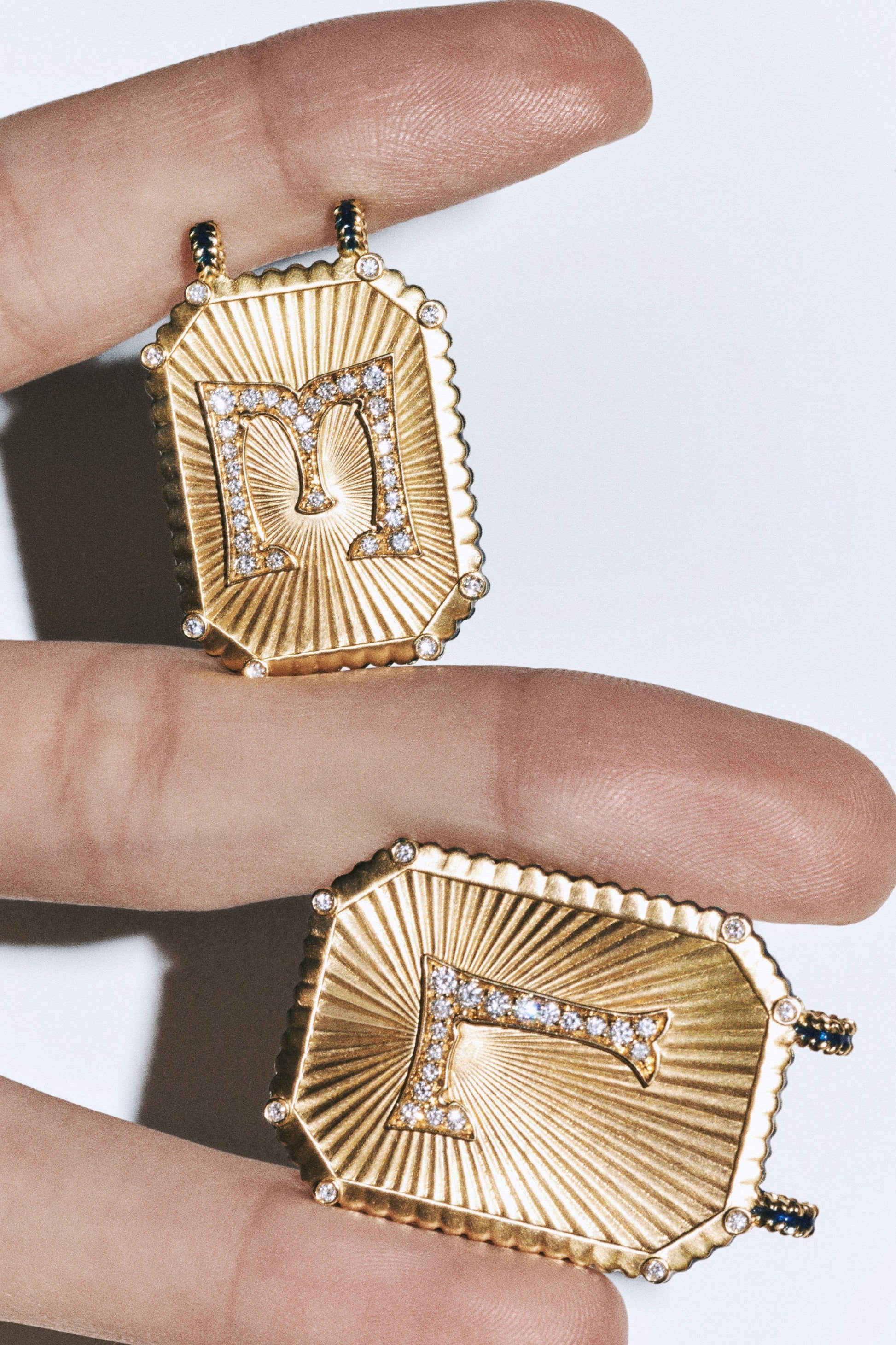 Marie Lichtenberg Staging Scapulaires Custom Letter Scapular Large