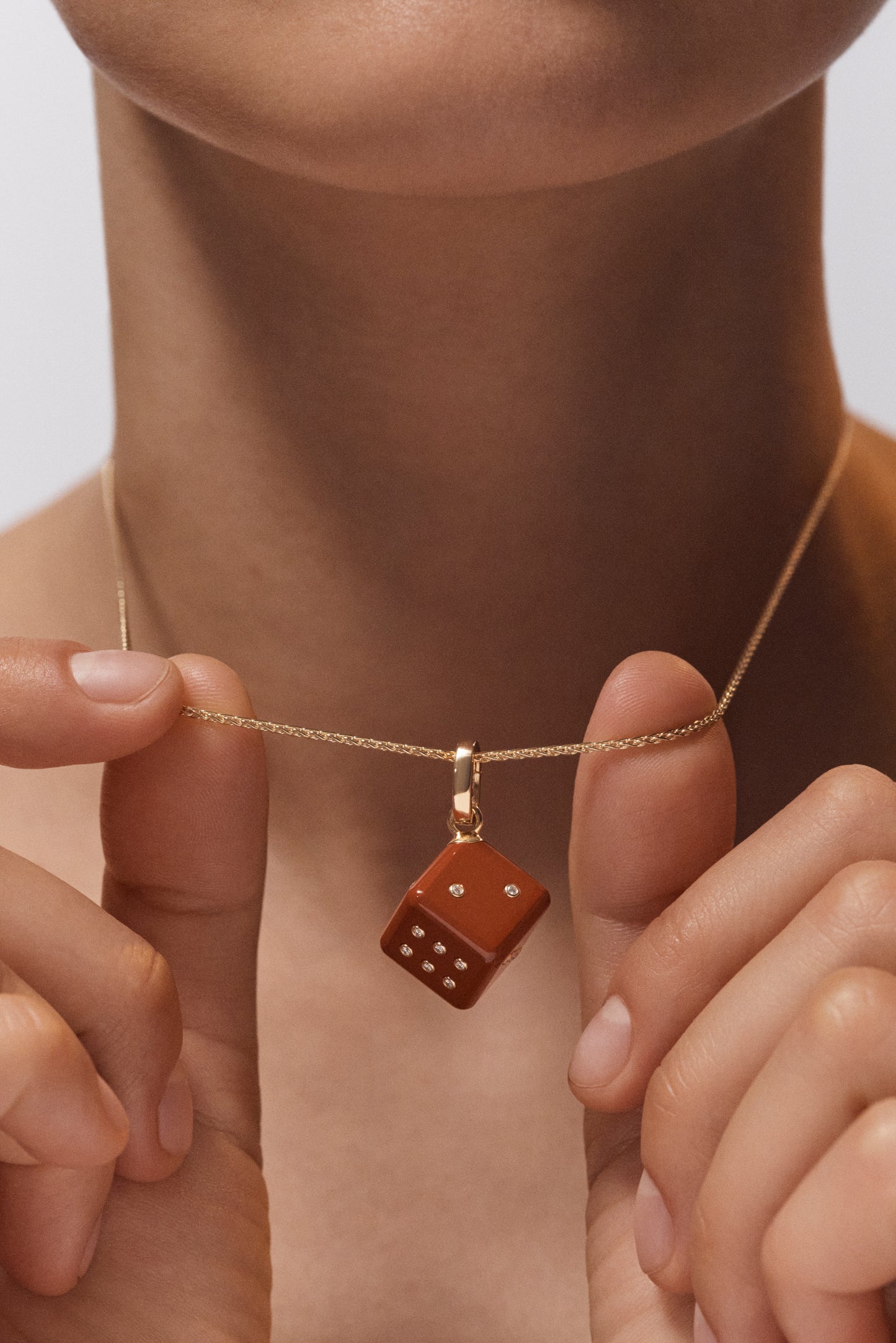 Marie Lichtenberg Staging Charm Dado Jasper charm 13mm