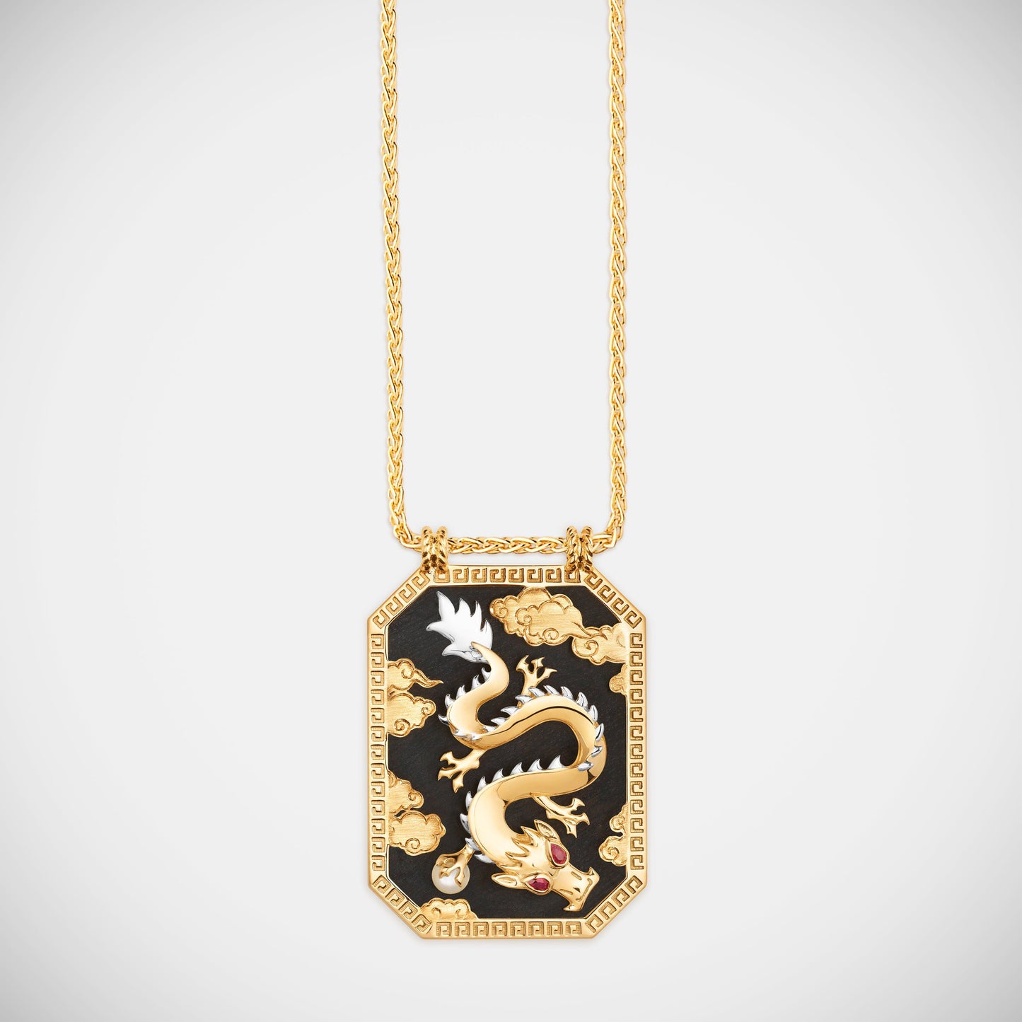 Marie Lichtenberg Staging Scapulaires Dragon Ebony Scapular