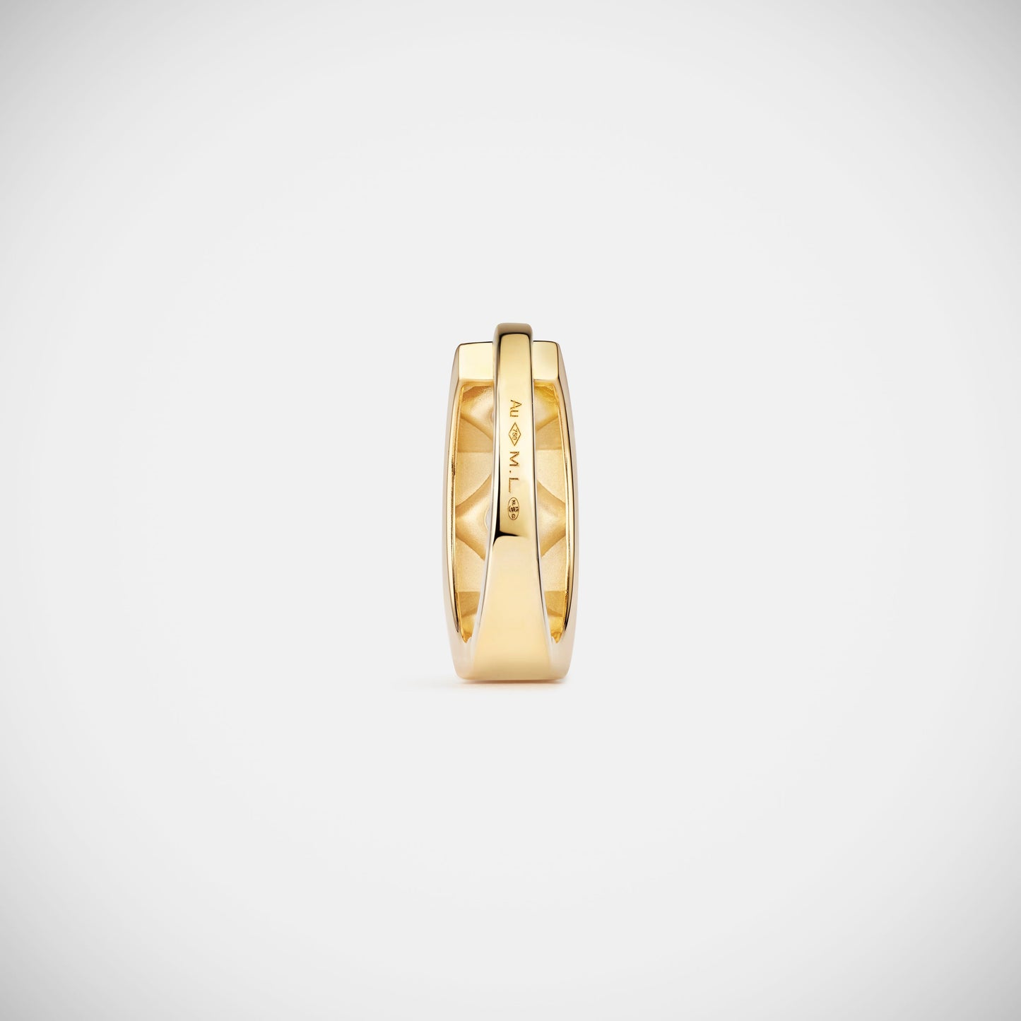 Marie Lichtenberg Staging Earring Ecrou earring Diamonds large