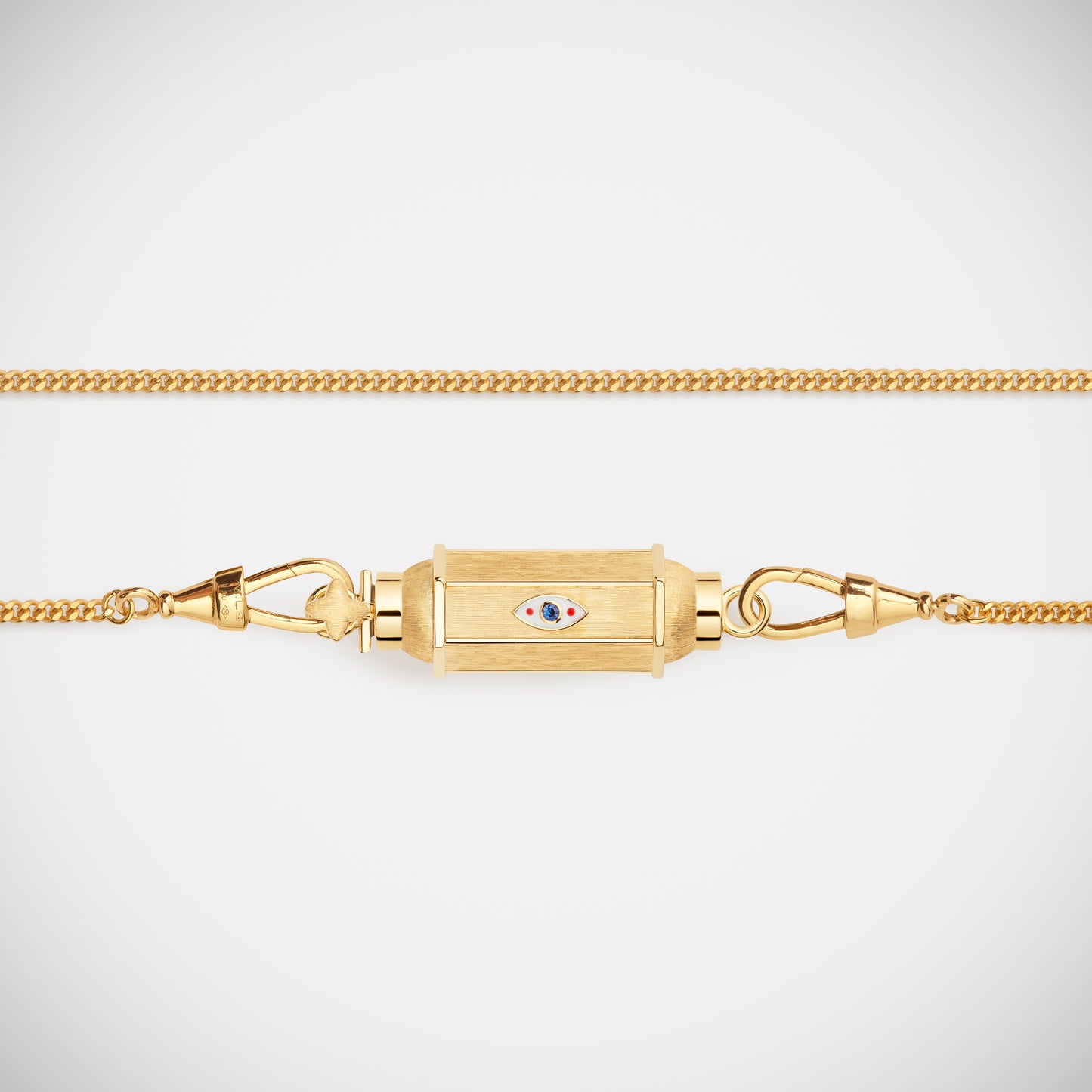 Marie Lichtenberg Staging Baby locket Evil Eye Baby Locket Necklace