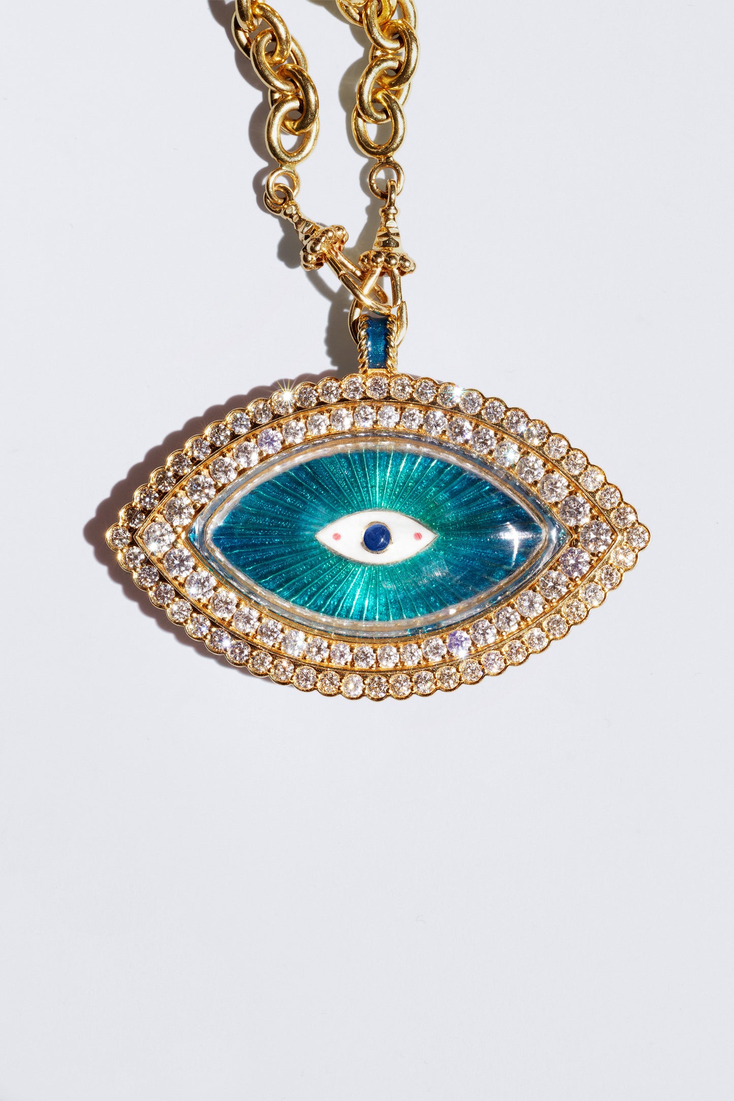 Marie Lichtenberg Staging Pendant Eye play pendant