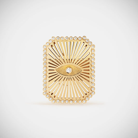 Marie Lichtenberg Staging Ring Eye scap ring