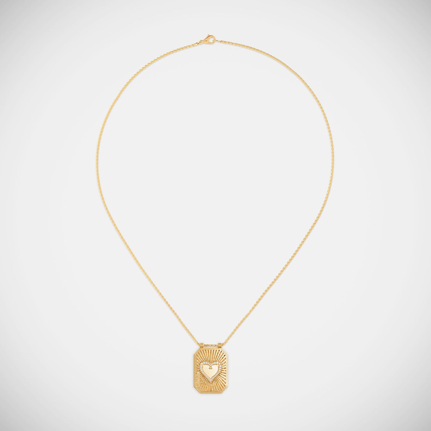 Marie Lichtenberg Staging Scapulaires Heart Diamond Scapular