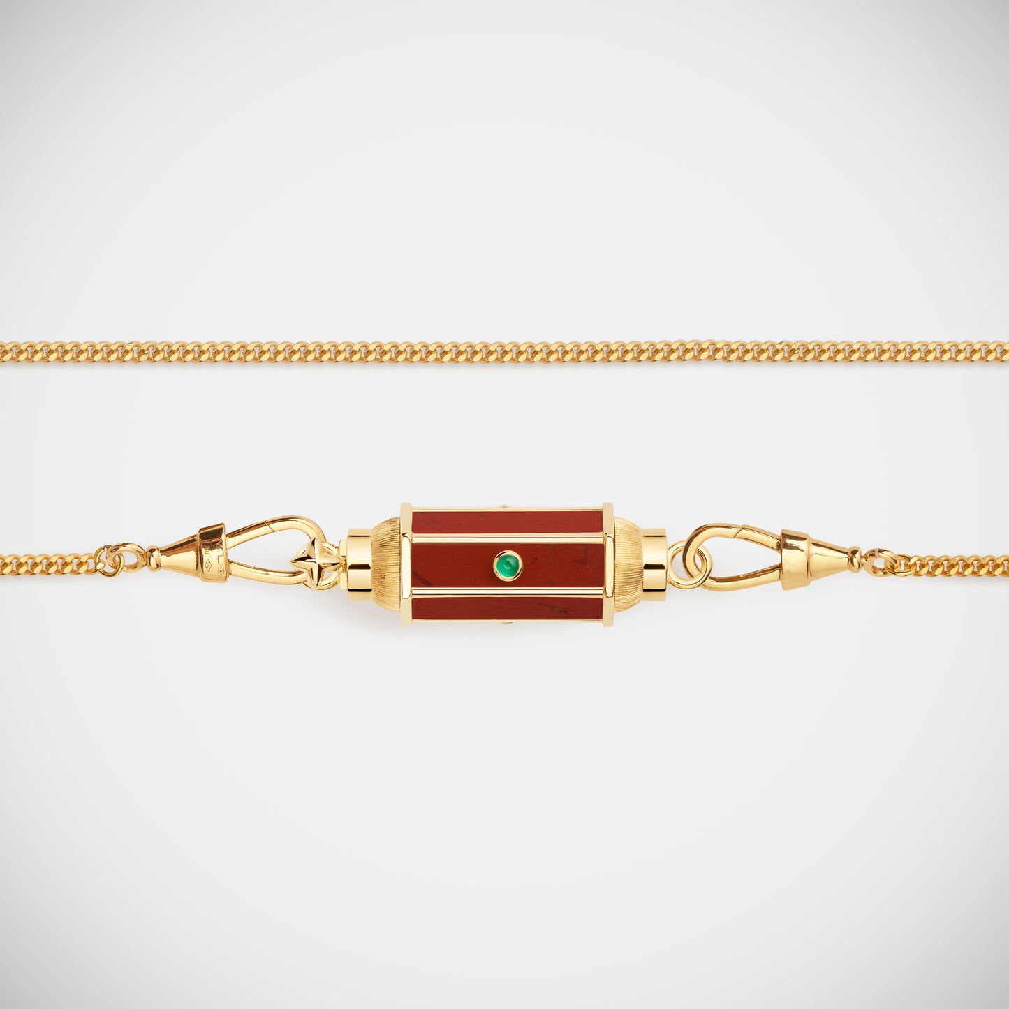 Marie Lichtenberg Staging Baby locket Jasper baby locket Necklace