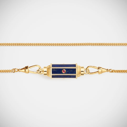 Marie Lichtenberg Staging Baby locket Lapis baby locket Necklace