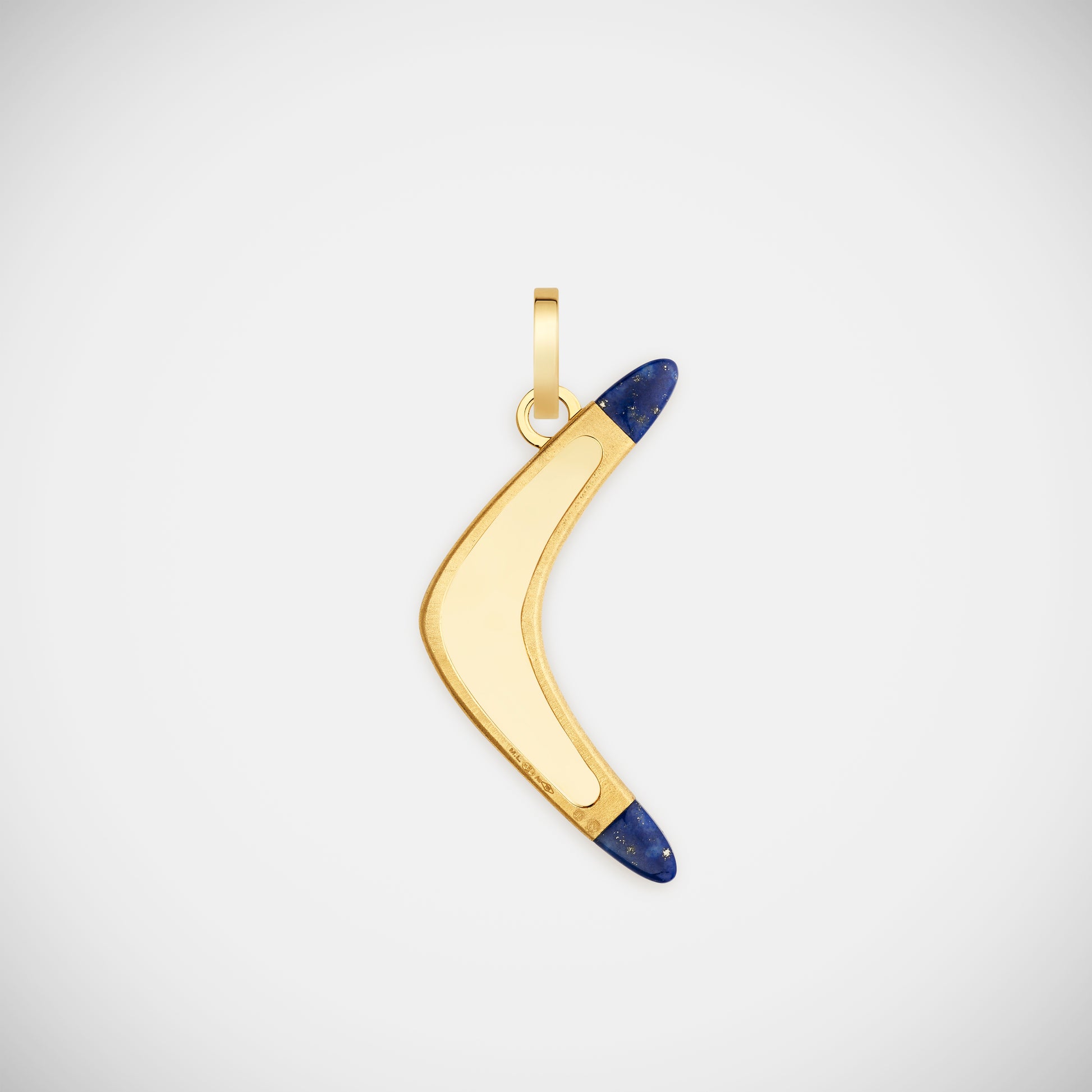 Marie Lichtenberg Staging Pendant Lapis Karma Charm