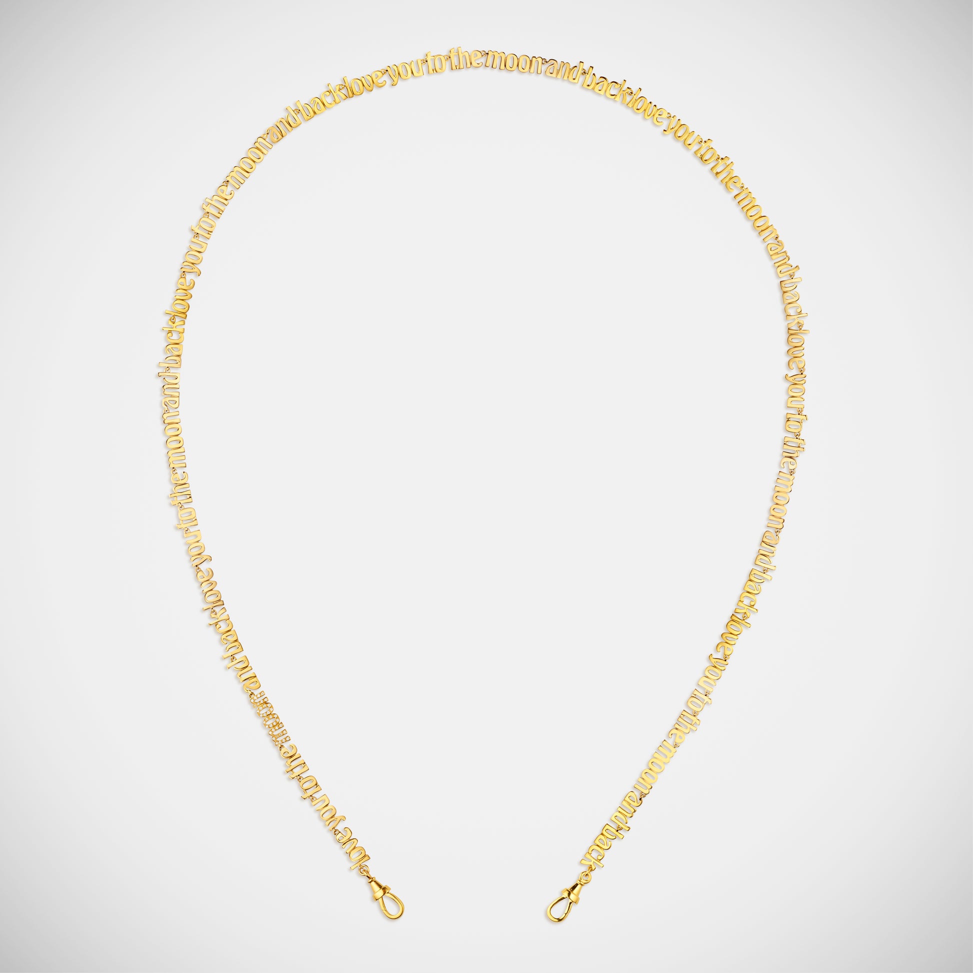 Marie Lichtenberg Staging Chain Love you chain 60cm