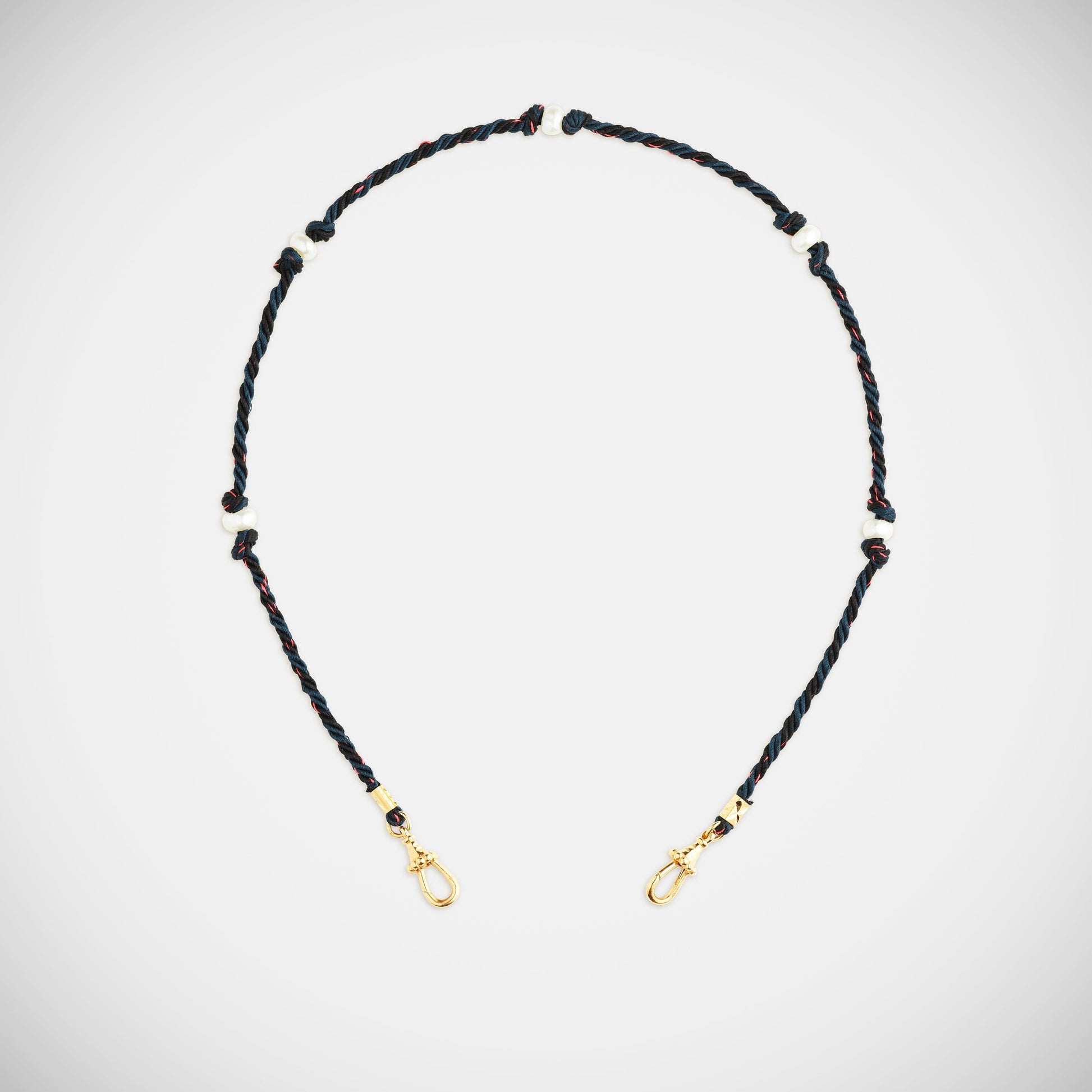 Marie Lichtenberg Staging Link Mauli Silky Blue and Black 35cm