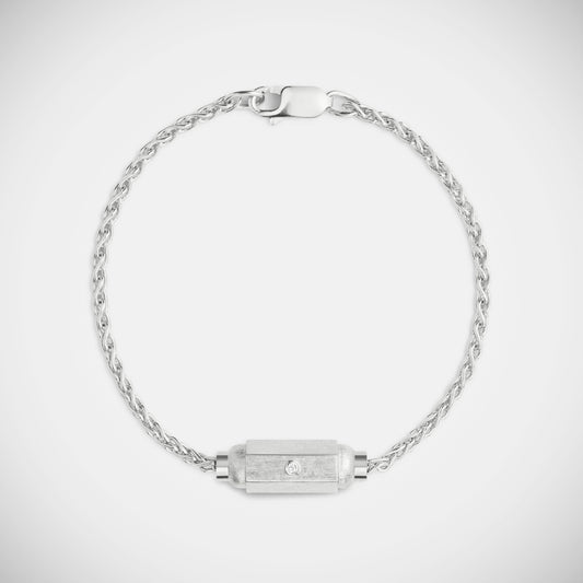 Marie Lichtenberg Staging Bracelet Micro coco Bracelet White Gold