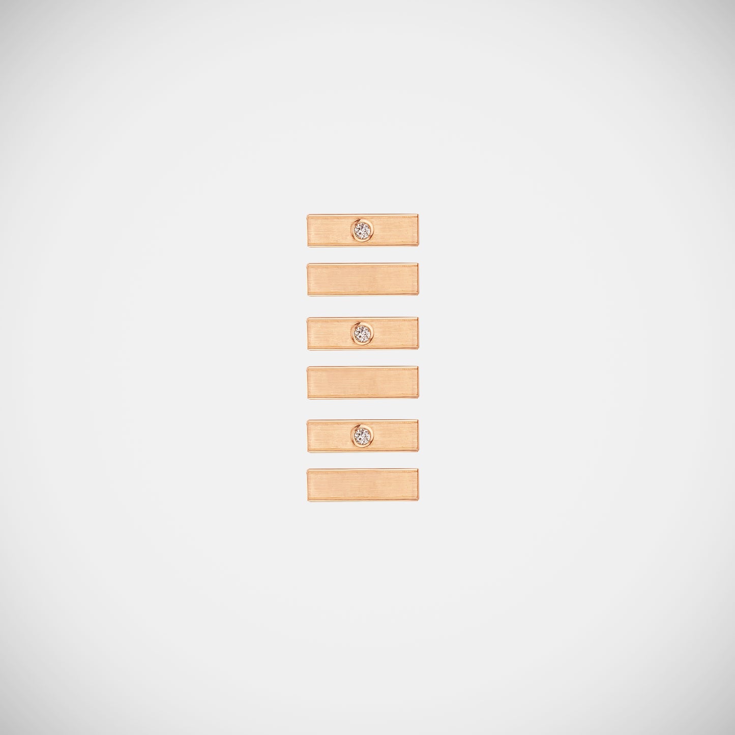 Marie Lichtenberg Staging Baby locket Micro coco diamonds rose gold locket necklace