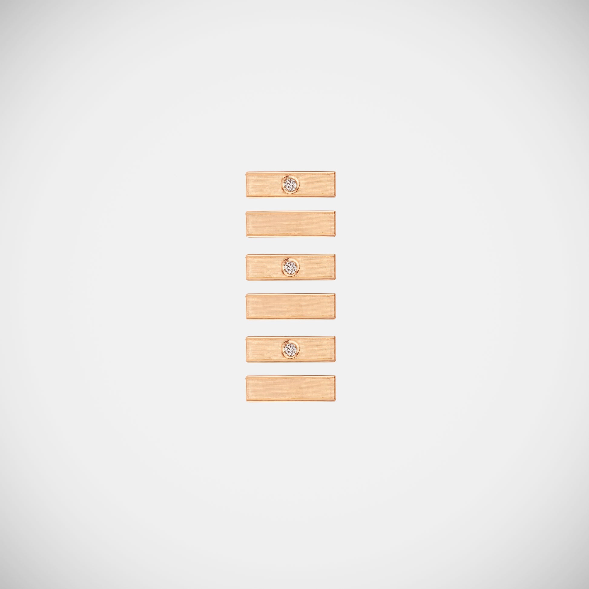 Marie Lichtenberg Staging Baby locket Micro coco diamonds rose gold locket necklace