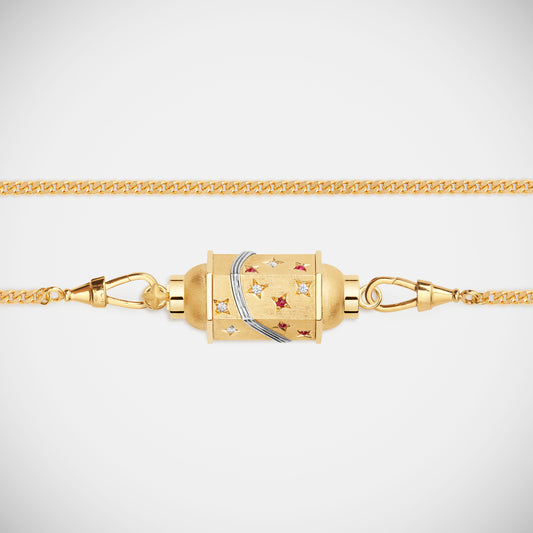 Marie Lichtenberg Staging Locket Milky Way Locket Necklace