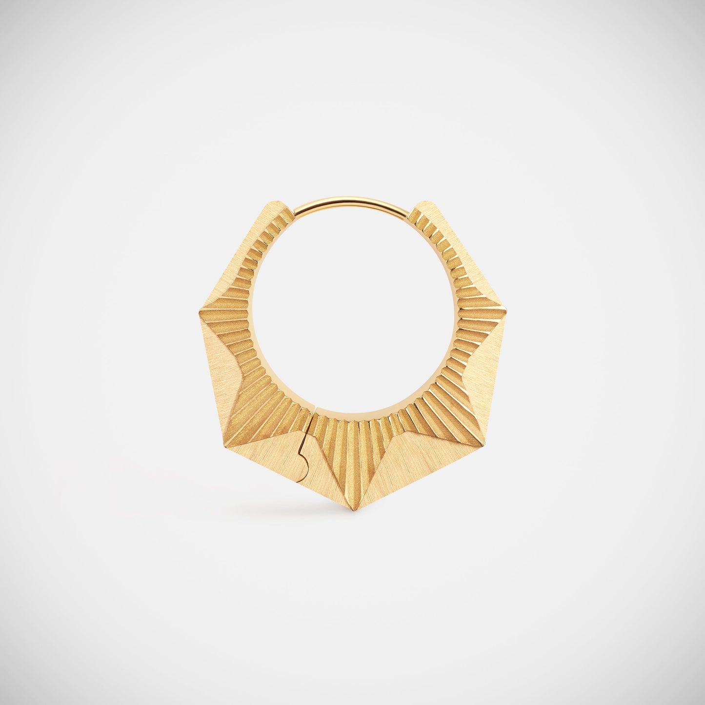 Marie Lichtenberg Staging Earring NYC Diamond Yellow Earring large