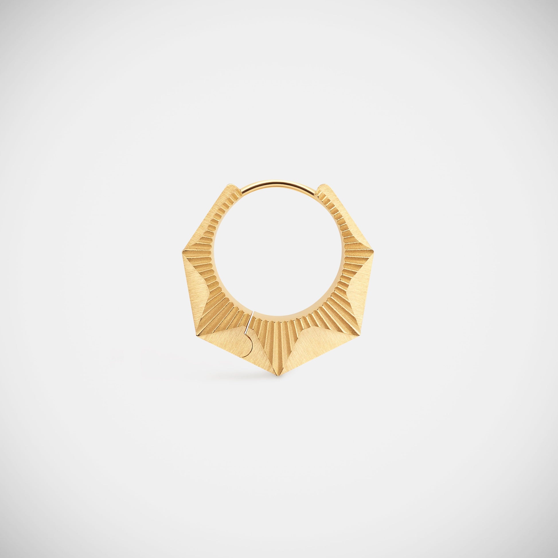 Marie Lichtenberg Staging Earring NYC Diamond Yellow Earring medium