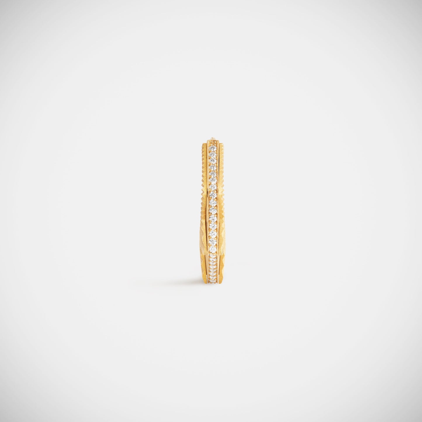 Marie Lichtenberg Staging Earring NYC Diamond Yellow Earring medium