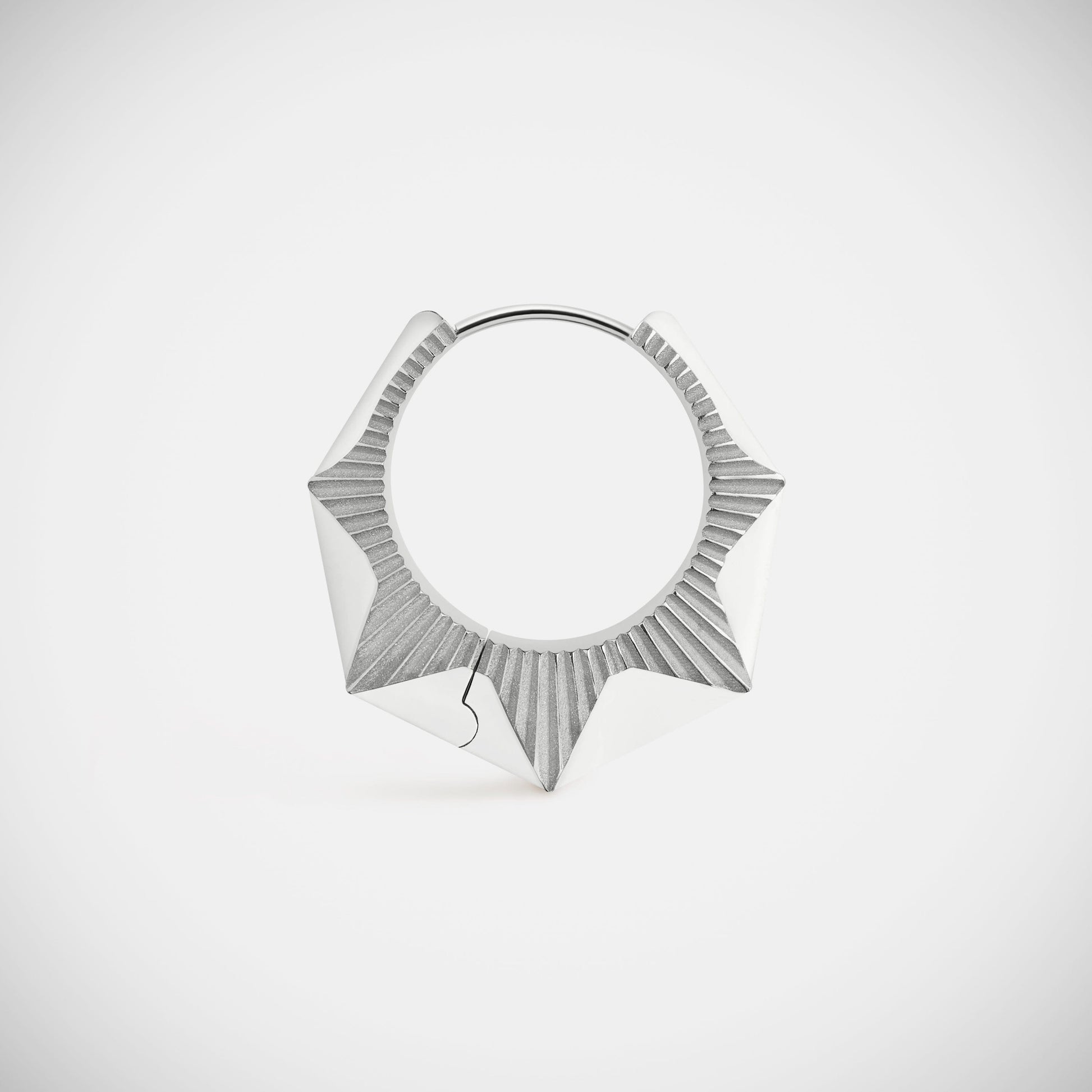 Marie Lichtenberg Staging Earring NYC White Earring large