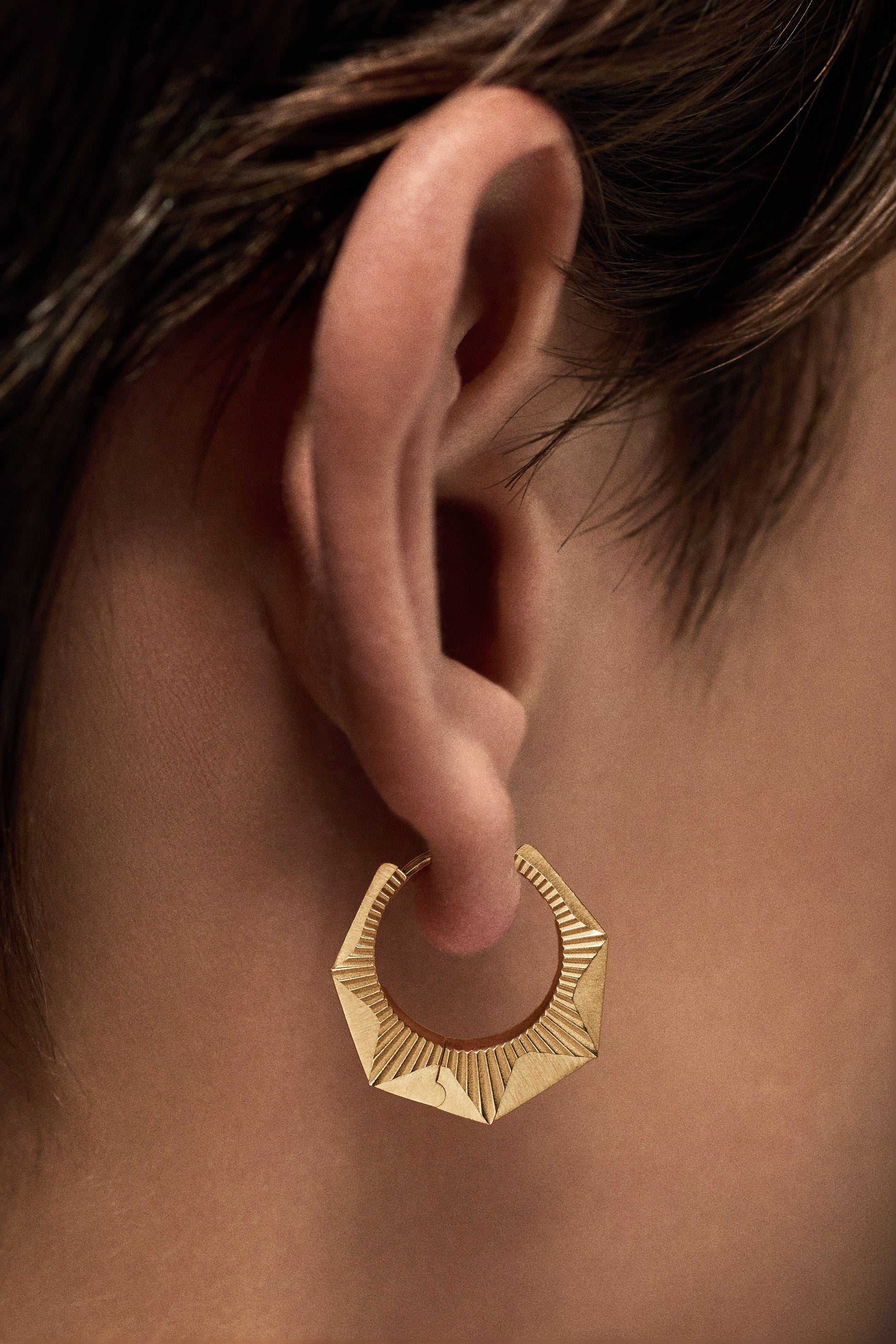 Marie Lichtenberg Staging Earring NYC Yellow Earring medium