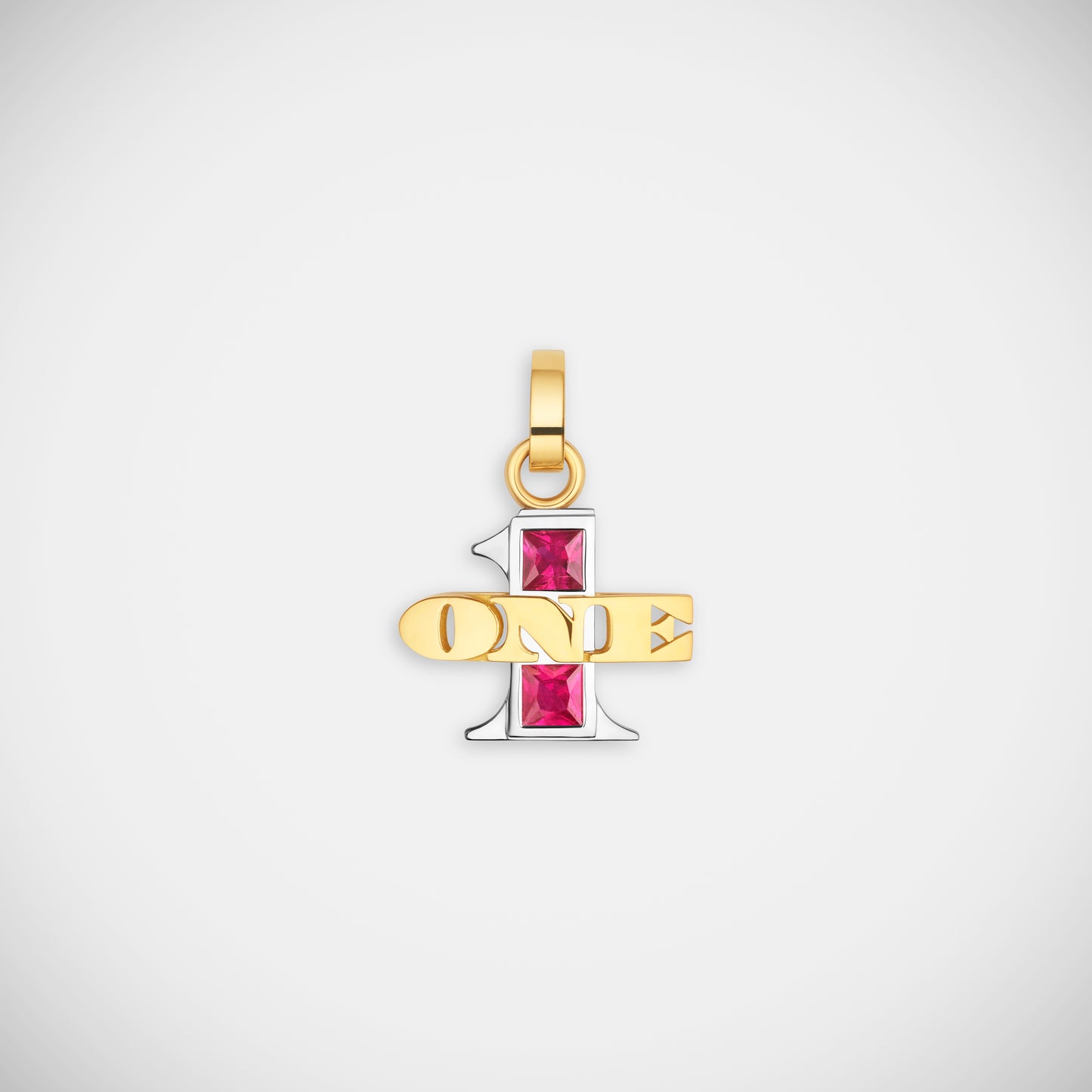 Marie Lichtenberg Staging Pendant One Ruby Pendant