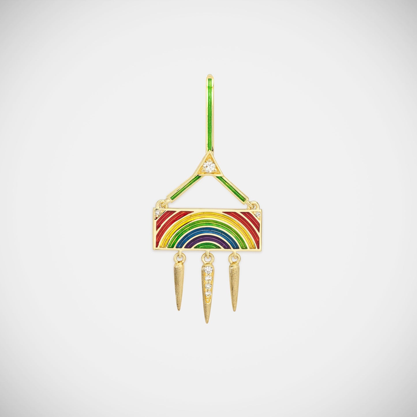 Marie Lichtenberg Staging Earring Rainbow earring