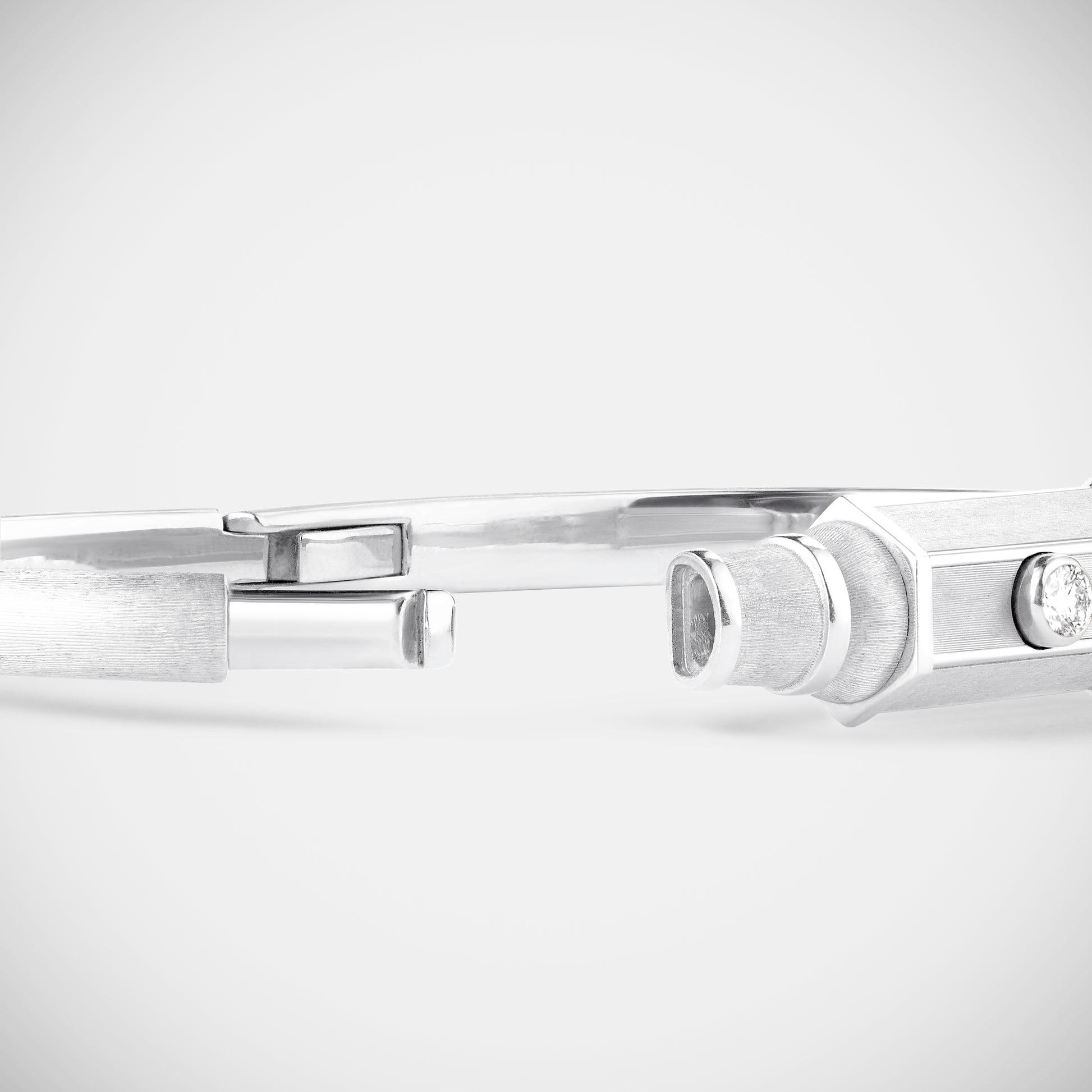 Marie Lichtenberg Staging Bracelet White Gold Baby Locket Bracelet